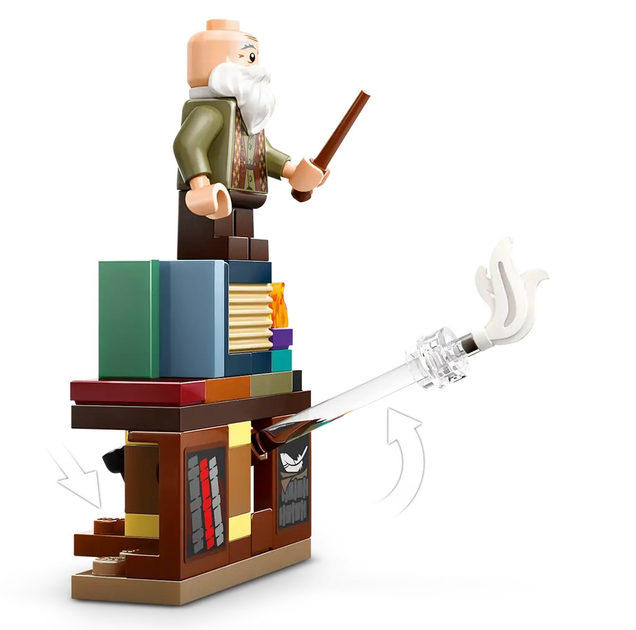 Конструктор LEGO Harry Potter Замок Гоґвортс: Уроки заклинань і  чарів 204 елементи (76442) - зображення 7