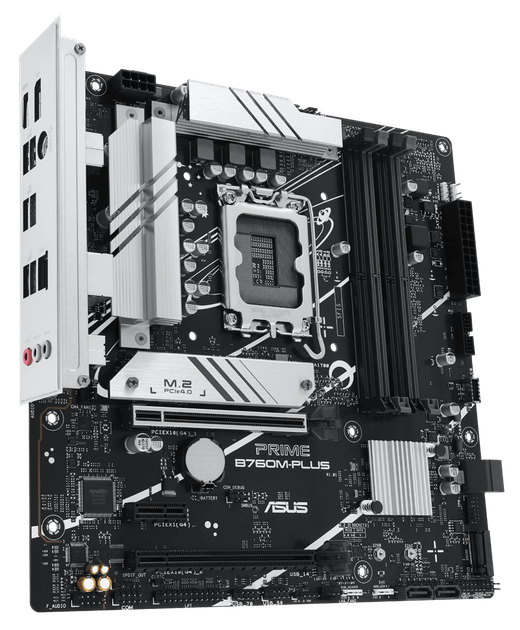 Материнська плата Asus Prime B760M-Plus Socket 1700 - Фото 3 Материнська плата Asus Prime B760M-Plus Socket 1700 - зображення 3
