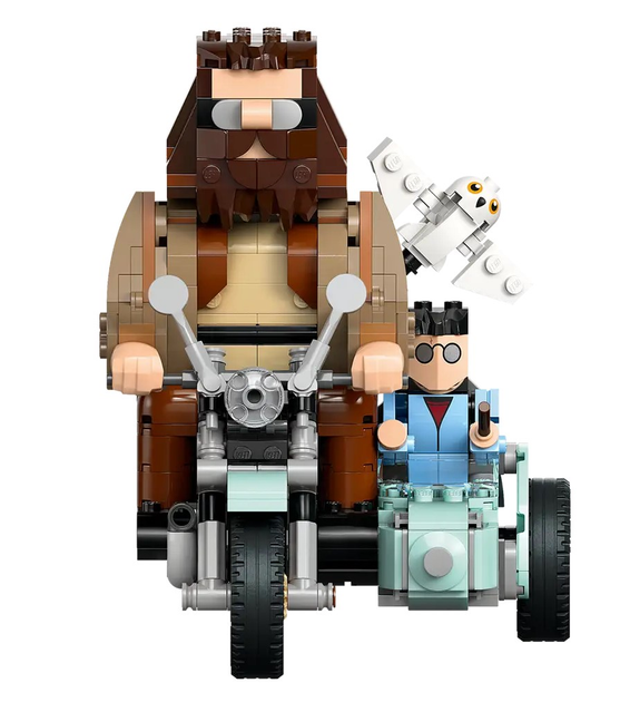 Конструктор LEGO Harry Potter Поїздка Геґріда й Гаррі на мотоциклі 617 елементів (76443) - зображення 4