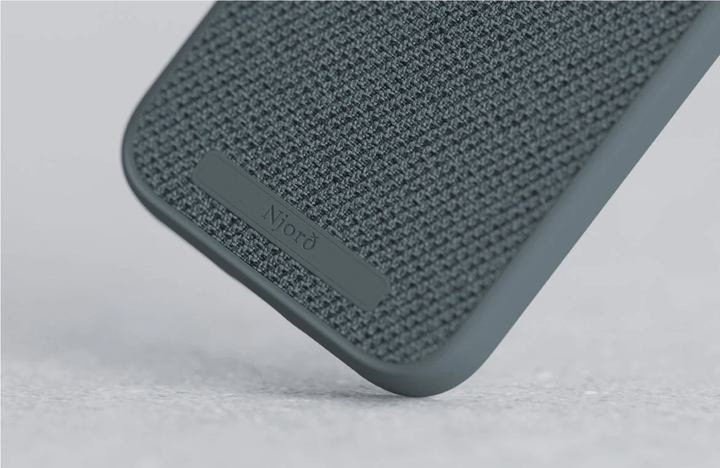 Чохол-накладка Njord Fabric MagSafe Case Dark Grey для iPhone 15 Plus (NA52FA09) - зображення 6