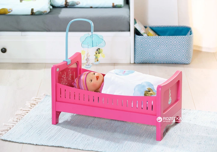 Интерактивная кроватка Zapf для куклы Baby Born Радужные Сны с аксессуарами (822289) - изображение 10