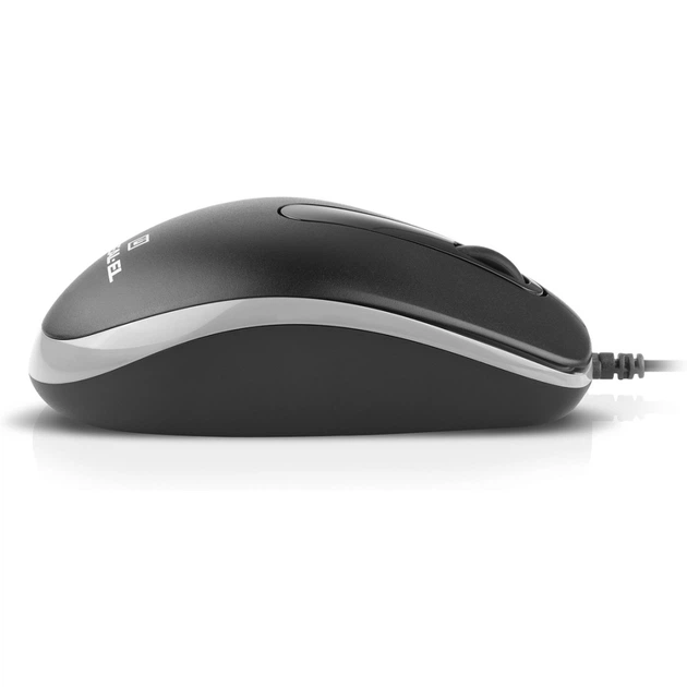 Мышка REAL-EL RM-217 USB Black/Gray (EL123200038) - изображение 2