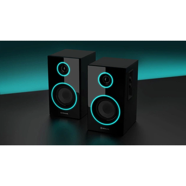 Акустическая система REAL-EL S-410 Black (EL121200016) - изображение 2