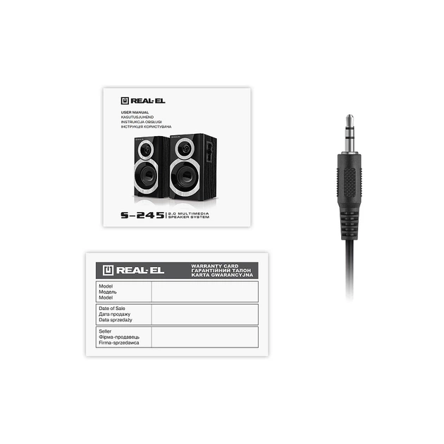 Акустическая система REAL-EL S-245 Black (EL121200015) - изображение 9