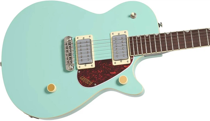 Электрогитара Gretsch Streamliner Jet Club Single-Cut With Wraparound Mint Metallic - Фото 3 Электрогитара Gretsch Streamliner Jet Club Single-Cut With Wraparound Mint Metallic - изображение 3