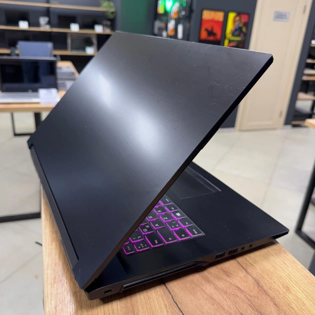 Игровой ноутбук Clevo NH70RD/ 17.3" FullHD, IPS 144 Гц/ Intel Core i7 9750H (6 ядер/ 12 потоков)/ NVIDIA GeForce RTX 2060 (на 6 GB)/ 16 GB/ 500 GB SSD + 1 TB HDD (Б/У) - изображение 3