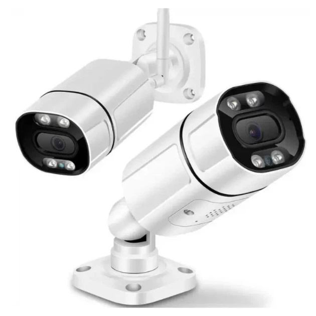 Камера видеонаблюдения TUYA Wifi APP Smart Camera 3.0mp, уличная камера удаленного доступа Белая TYC-16-White - изображение 4