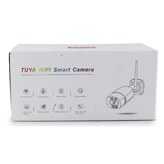 Камера видеонаблюдения TUYA Wifi APP Smart Camera 3.0mp, уличная камера удаленного доступа Белая TYC-16-White - изображение 7