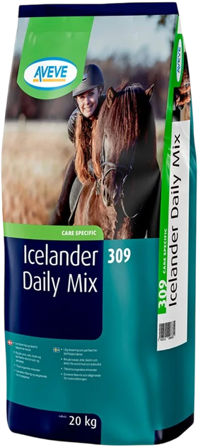 Корм для коней Aveve Icelander Daily Mix 20 кг (5400515006682)   - зображення 1