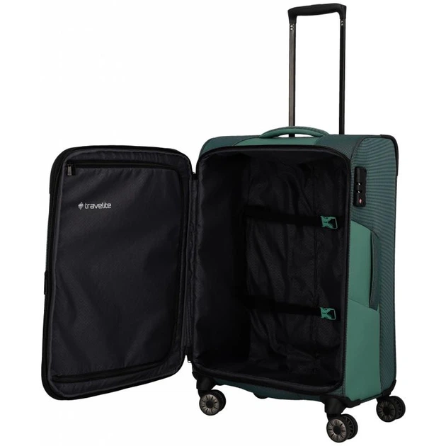 Чемодан Travelite VIIA/Green TL092849-80 (Большой) - Фото 4 Чемодан Travelite VIIA/Green TL092849-80 (Большой) - изображение 4