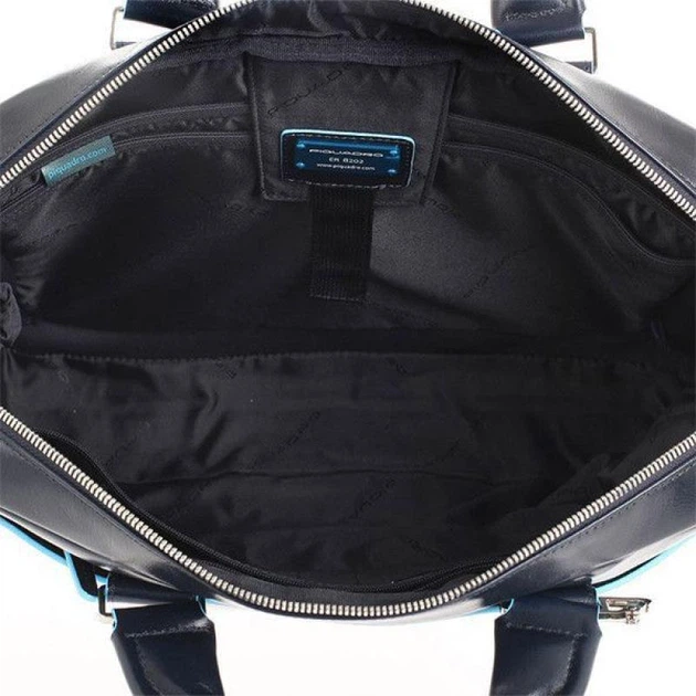 Сумка для ноутбука Piquadro BLUE SQUARE (B2) Navy Blue CA3335B2_BLU2 - Фото 4 Сумка для ноутбука Piquadro BLUE SQUARE (B2) Navy Blue CA3335B2_BLU2 - изображение 4
