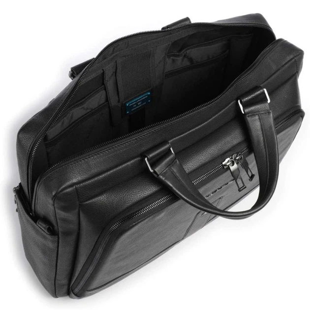 Сумка для ноутбука Piquadro CARL (S129) Black CA6025S129_N - Фото 4 Сумка для ноутбука Piquadro CARL (S129) Black CA6025S129_N - изображение 4