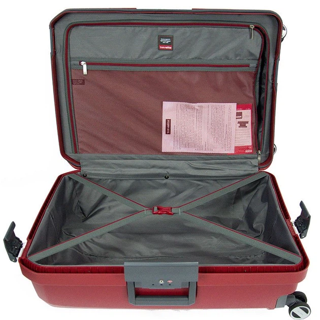 Валіза Travelite MAKRO/Red TL073647-10 (Маленька) - Фото 4 Валіза Travelite MAKRO/Red TL073647-10 (Маленька) - зображення 4