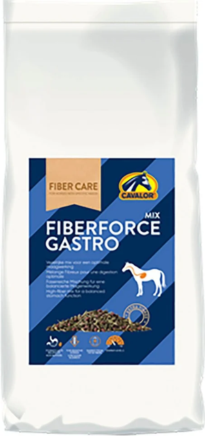 Mieszanka paszowa dla koni CAVALOR Fiber-Care Gastro 15 kg (5410340723128) - obraz 1