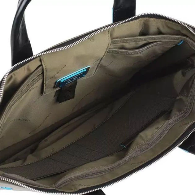 Сумка для ноутбука Piquadro BLUE SQUARE (B2) Olive-Black CA4021B2_VEN - изображение 4