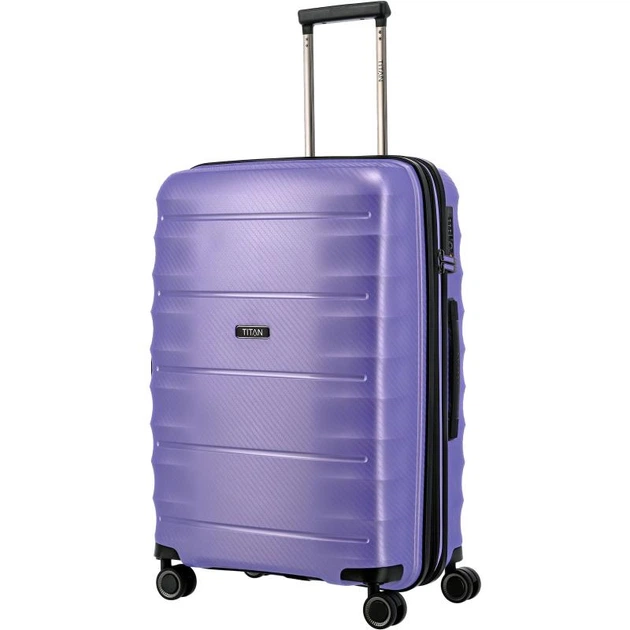Валіза Titan HIGHLIGHT/Lilac Metallic Ti842405-19 (Середня) - Фото 1 Валіза Titan HIGHLIGHT/Lilac Metallic Ti842405-19 (Середня) - зображення 1