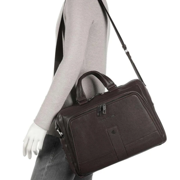 Сумка для ноутбука Piquadro CARL (S129) Dark Brown CA6025S129_TM - зображення 5