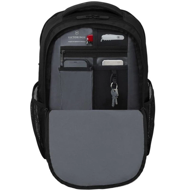 Рюкзак для ноутбука Victorinox VX SPORT EVO/Black 611413 - Фото 4 Рюкзак для ноутбука Victorinox VX SPORT EVO/Black 611413 - зображення 4