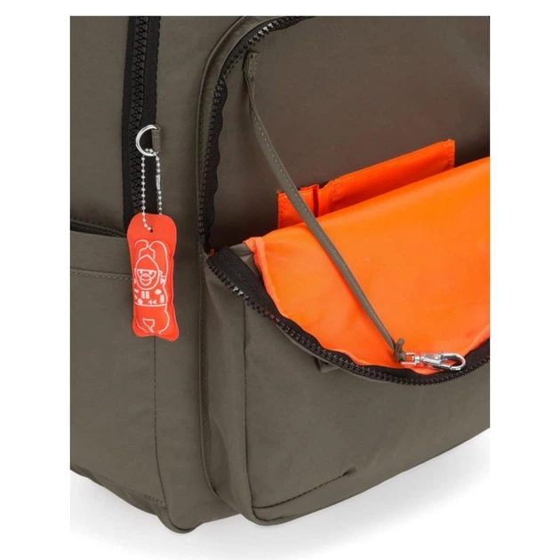 Рюкзак для ноутбука Kipling SEOUL Cool Moss (75U) KI5543_75U - Фото 4 Рюкзак для ноутбука Kipling SEOUL Cool Moss (75U) KI5543_75U - изображение 4