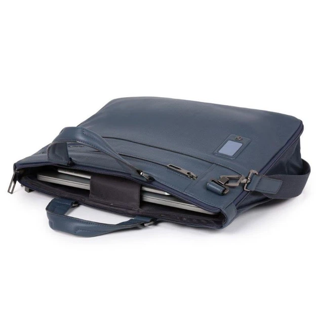 Сумка для ноутбука Piquadro AKRON (AO) Blue CA4021AO_BLU - Фото 6 Сумка для ноутбука Piquadro AKRON (AO) Blue CA4021AO_BLU - зображення 6
