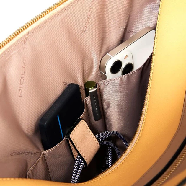 Сумка для ноутбука Piquadro CIRCLE (W92) Pink-Yellow CA4577W92_ROG - зображення 7