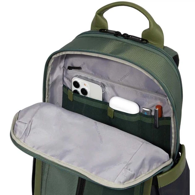 Рюкзак для ноутбука Piquadro STEVE (S131) Blue CA6312S131_BLU - Фото 9 Рюкзак для ноутбука Piquadro STEVE (S131) Blue CA6312S131_BLU - изображение 9