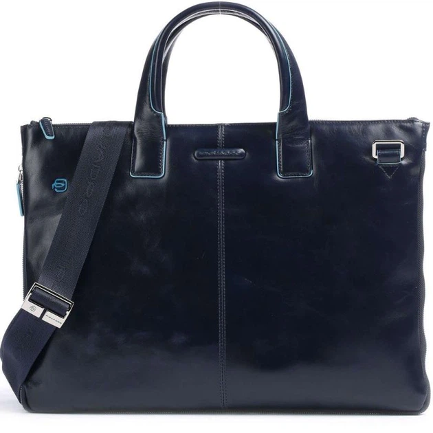 Сумка для ноутбука Piquadro BLUE SQUARE (B2) Navy Blue CA4021B2_BLU2 - Фото 5 Сумка для ноутбука Piquadro BLUE SQUARE (B2) Navy Blue CA4021B2_BLU2 - изображение 5