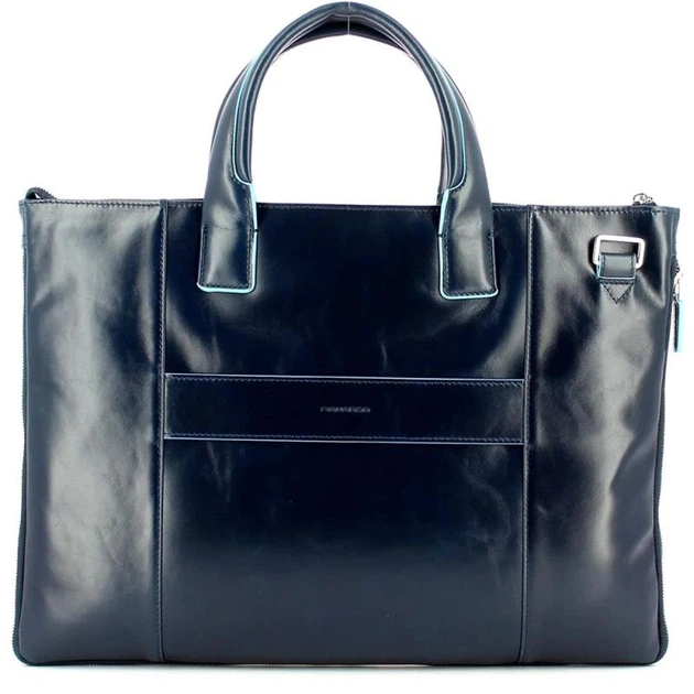 Сумка для ноутбука Piquadro BLUE SQUARE (B2) Navy Blue CA4021B2_BLU2 - Фото 8 Сумка для ноутбука Piquadro BLUE SQUARE (B2) Navy Blue CA4021B2_BLU2 - изображение 8