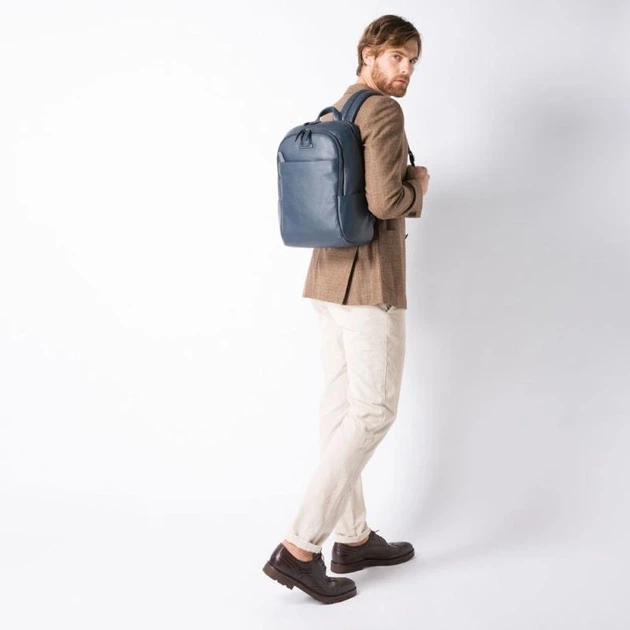 Рюкзак Piquadro MODUS RESTYLING (MOS) Blue CA3214MOS_BLU - изображение 9
