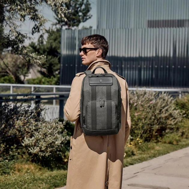 Рюкзак для ноутбука Victorinox ARCHITECTURE URBAN2/Melange Grey 611954 - Фото 3 Рюкзак для ноутбука Victorinox ARCHITECTURE URBAN2/Melange Grey 611954 - изображение 3