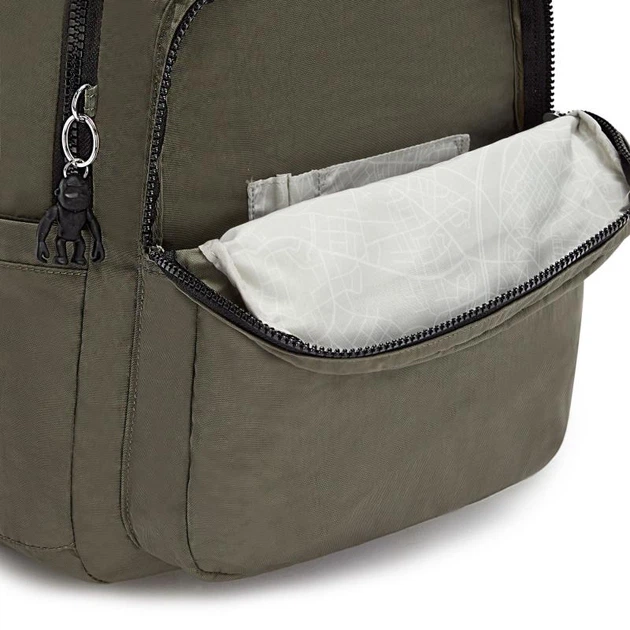 Рюкзак для ноутбука Kipling SEOUL Green Moss (88D) KI5210_88D - Фото 6 Рюкзак для ноутбука Kipling SEOUL Green Moss (88D) KI5210_88D - зображення 6