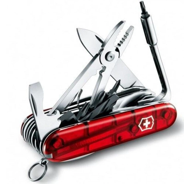 Швейцарский складной нож 91мм Victorinox CYBERTOOL LITE 1.7925.T - Фото 1 Швейцарский складной нож 91мм Victorinox CYBERTOOL LITE 1.7925.T - зображення 1