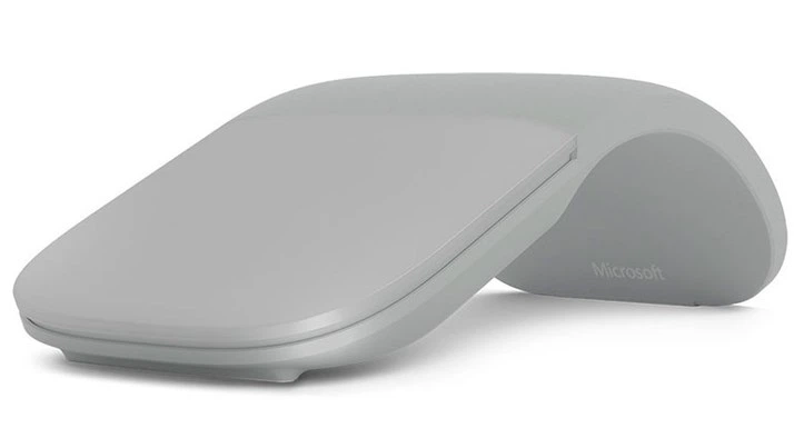 Мышь беспроводная Microsoft Surface Arc Mouse Light Grey (CZV-00001, CZV-00006) - Фото 1 Мышь беспроводная Microsoft Surface Arc Mouse Light Grey (CZV-00001, CZV-00006) - изображение 1