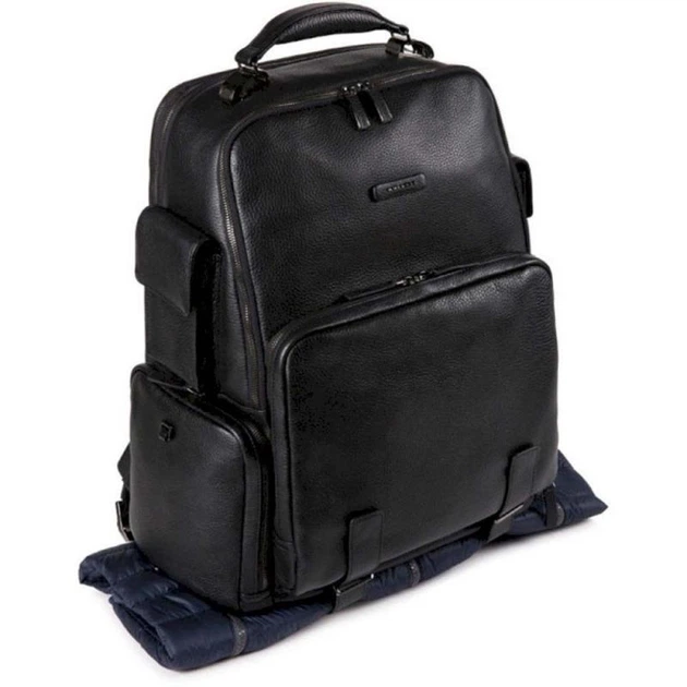 Рюкзак для ноутбука Piquadro MODUS RESTYLING (MOS) Black CA5552MOS_N - Фото 5 Рюкзак для ноутбука Piquadro MODUS RESTYLING (MOS) Black CA5552MOS_N - изображение 5