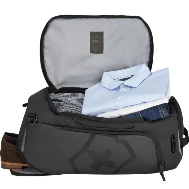 Дорожня сумка-рюкзак Victorinox Travel TOURING 2.0/Black 612124 - Фото 7 Дорожня сумка-рюкзак Victorinox Travel TOURING 2.0/Black 612124 - зображення 7