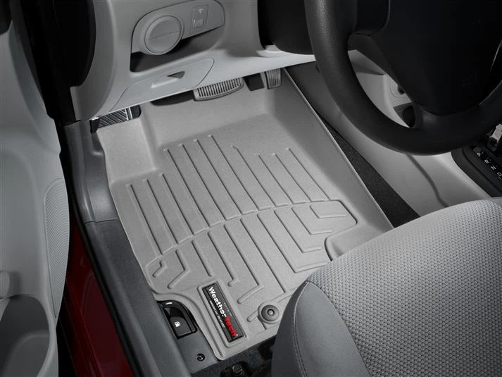 Автомобільні килимки поліки в салон Weathertech на Hyundai Accent 06-11 передні сірі Хендай Акцент WT0032499 - зображення 2
