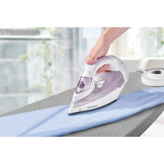 Паровой утюг Silver Crest SDBK 2400 E1 резервуар для воды объемом 320 мл 2400W Violet - изображение 4