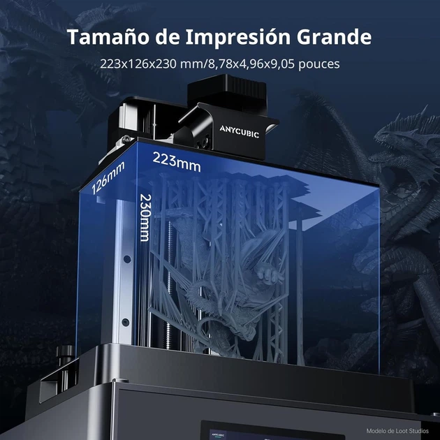 3D принтер с автоматическим выравниванием Anycubic Photon Mono M7 14К - изображение 6