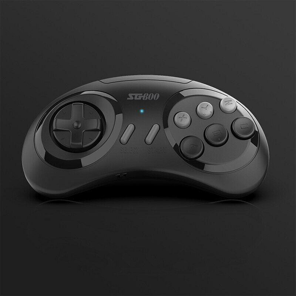 Ігрова приставка бездротова SEGA SG 800 HDMI Bluetooth портативна консоль для телевізора на 1600 ігор 2 джойстика Чорна - Фото 2 Ігрова приставка бездротова SEGA SG 800 HDMI Bluetooth портативна консоль для телевізора на 1600 ігор 2 джойстика Чорна - зображення 2