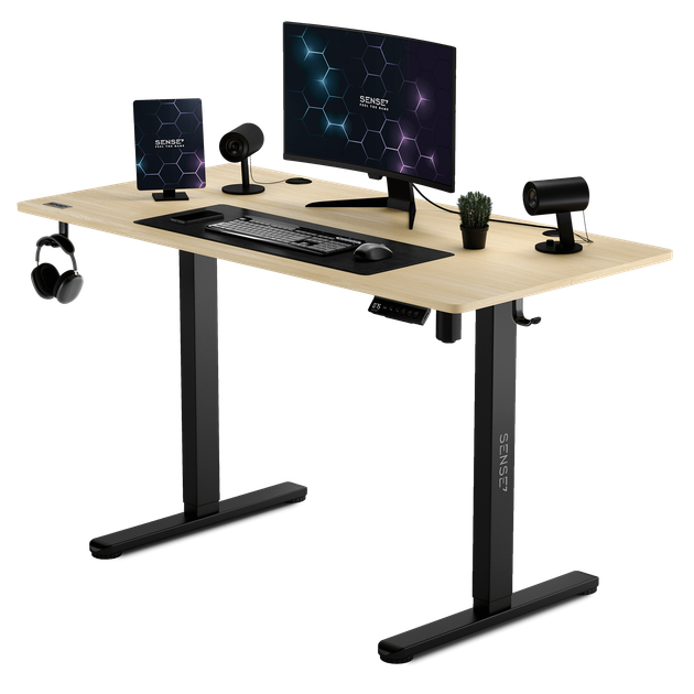 Ігровий стіл SENSE7 Nojo 120х60 см чорна сосна - изображение 2