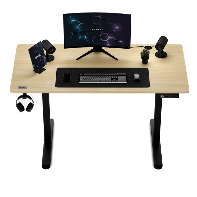 Ігровий стіл SENSE7 Nojo 120х60 см чорна сосна - изображение 5