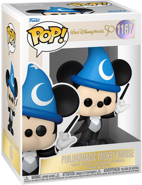 Фігурка Funko Pop! Disney World 50th Anniversary Philharmagic Mickey 9 см (889698595100) - зображення 1