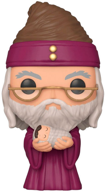 Фігурка Funko Pop! Гаррі Поттер Дамблдор з малюком Гаррі 9 см (889698480673) - зображення 3