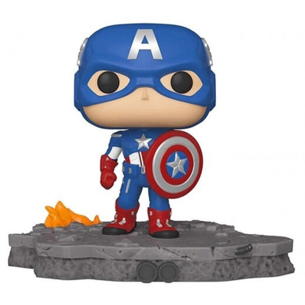 Figurka Funko Pop! Marvel Avengers Captain America Assemble Exclusive 15 cm (889698450768) - obraz 2