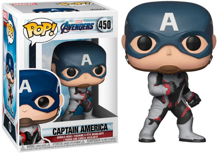 Фігурка Funko Pop! Marvel Avengers Endgame Captain America 9 см (889698366618) - зображення 2