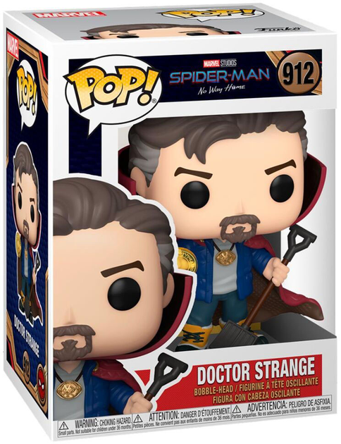 Figurka Funko Pop! Marvel Spiderman No Way Home Spiderman Doctor Strange 9 cm (889698568289) - obraz 1