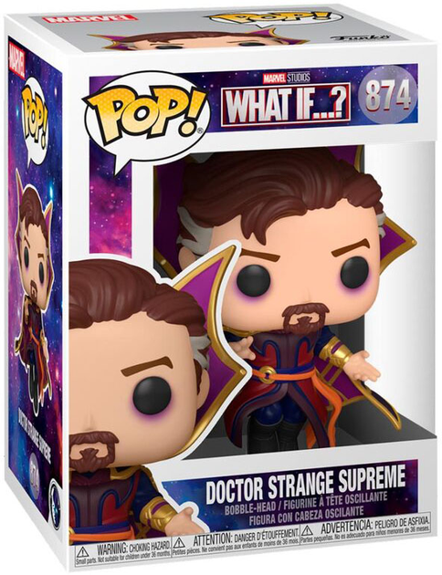 Figurka Funko Pop! Marvel What If Doctor Strange Supreme 9 cm (889698558150) - obraz 1