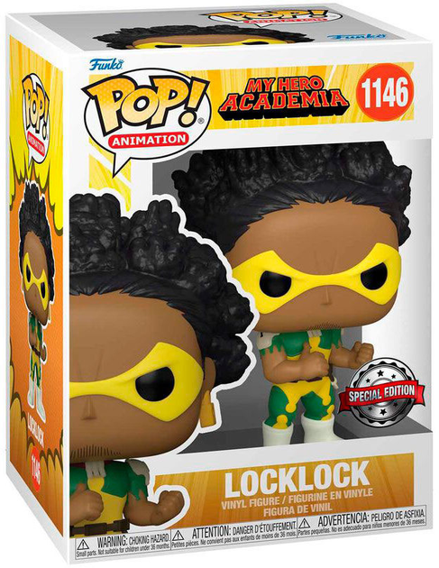 Фігурка Funko Pop! My Hero Academia Locklock Exclusive 9 см (889698580380) - зображення 1