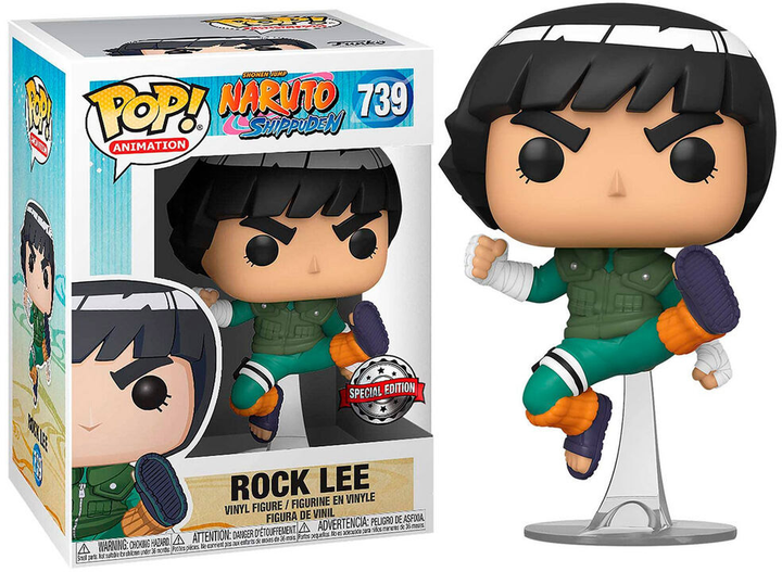 Figurka Funko Pop! Naruto Rock Lee Exclusive 9 cm (889698475785) - obraz 2