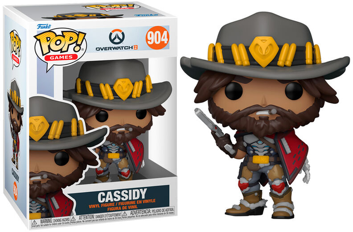 Figurka Funko Pop! Overwatch 2 Cassidy 9 cm (889698591898) - obraz 2